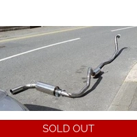 240 2.5 inch full Turbo exhaust system